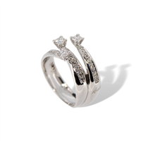 Anillo Recarlo Mujer in Oro blanco Diamante 0.81 Ct R02TP677/082 - R02TP677/082